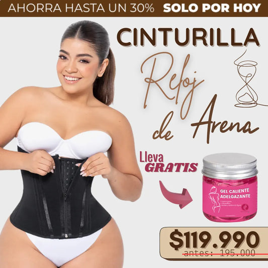 CINTURILLA MOLDEADORA + GEL GRATIS🔥