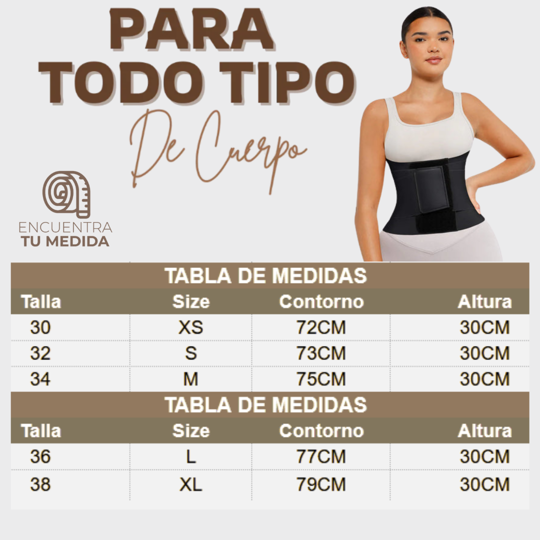 CINTURILLA TRIPLE COMPRESION+GEL REDUCTOR GRATIS 🔥