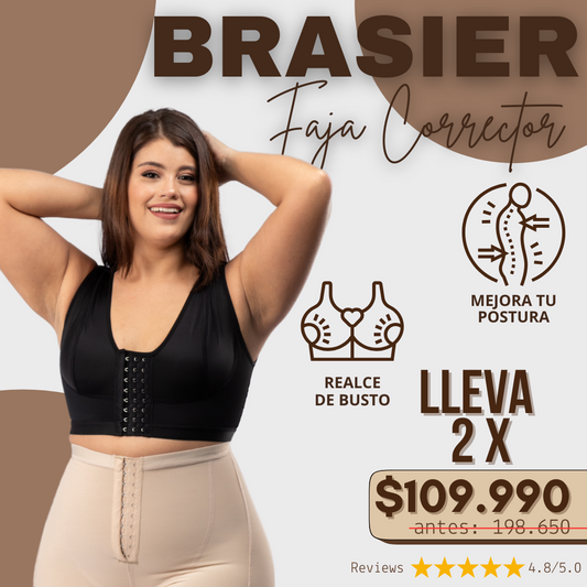 FAJA BRASIER CORRECTOR DE POSTURA
