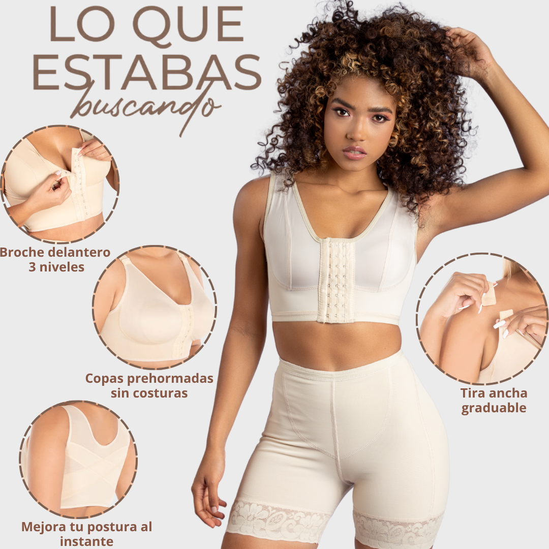 FAJA BRASIER CORRECTOR DE POSTURA