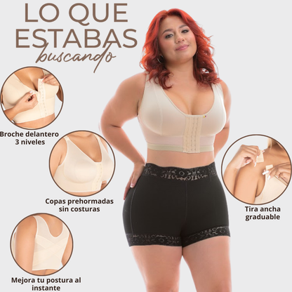2x1 BRASIER CORRECTOR +CUBRE PEZONES GRATIS!🔥